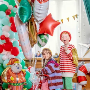 Balony Sweet Foliowe Lizak 5 Szt. 14,5X31 Cm