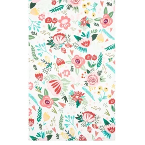 Bieznik Elvas Z Kolorowym Nadrukiem Kwiatow 40X160 Cm