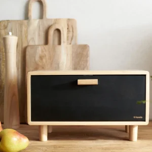 Chlebak Bambou Czarny 35X23 Cm