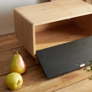 Chlebak Bambou Czarny 35X23 Cm