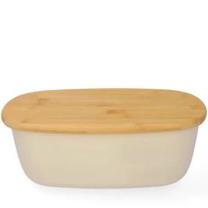 Chlebak Nores Z Bambusowa Pokrywka 37X22X14 Cm