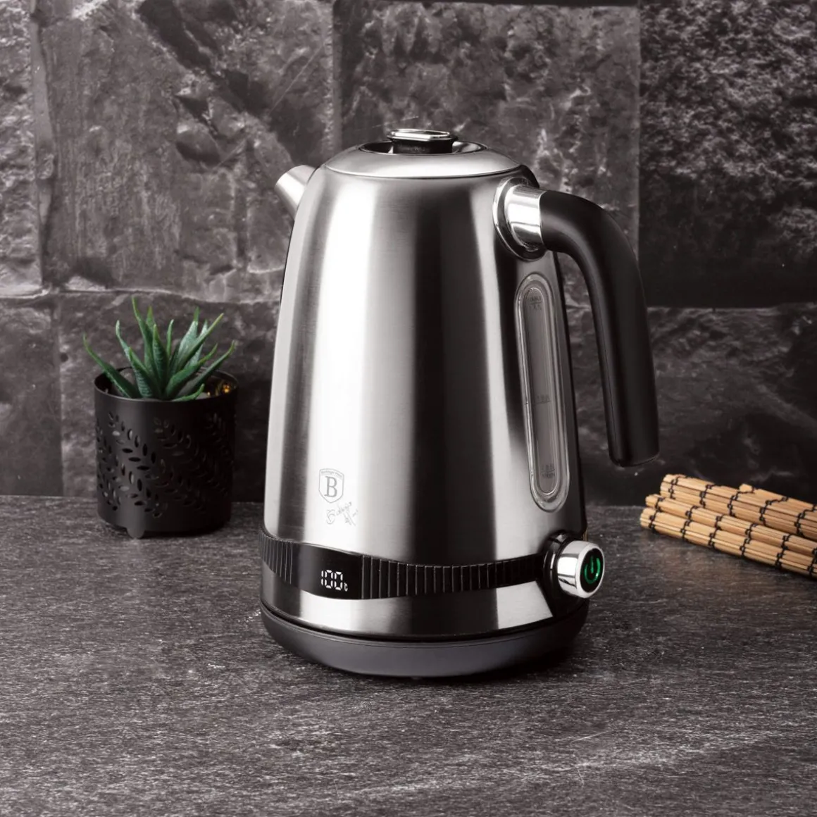 czajnik_elektryczny_black_0.webp Czajnik Elektryczny Black Silver Eternal Z Regulacja Temperatury Srebry 1,7 L