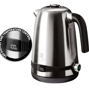 Czajnik Elektryczny Black Silver Eternal Z Regulacja Temperatury Srebry 1,7 L