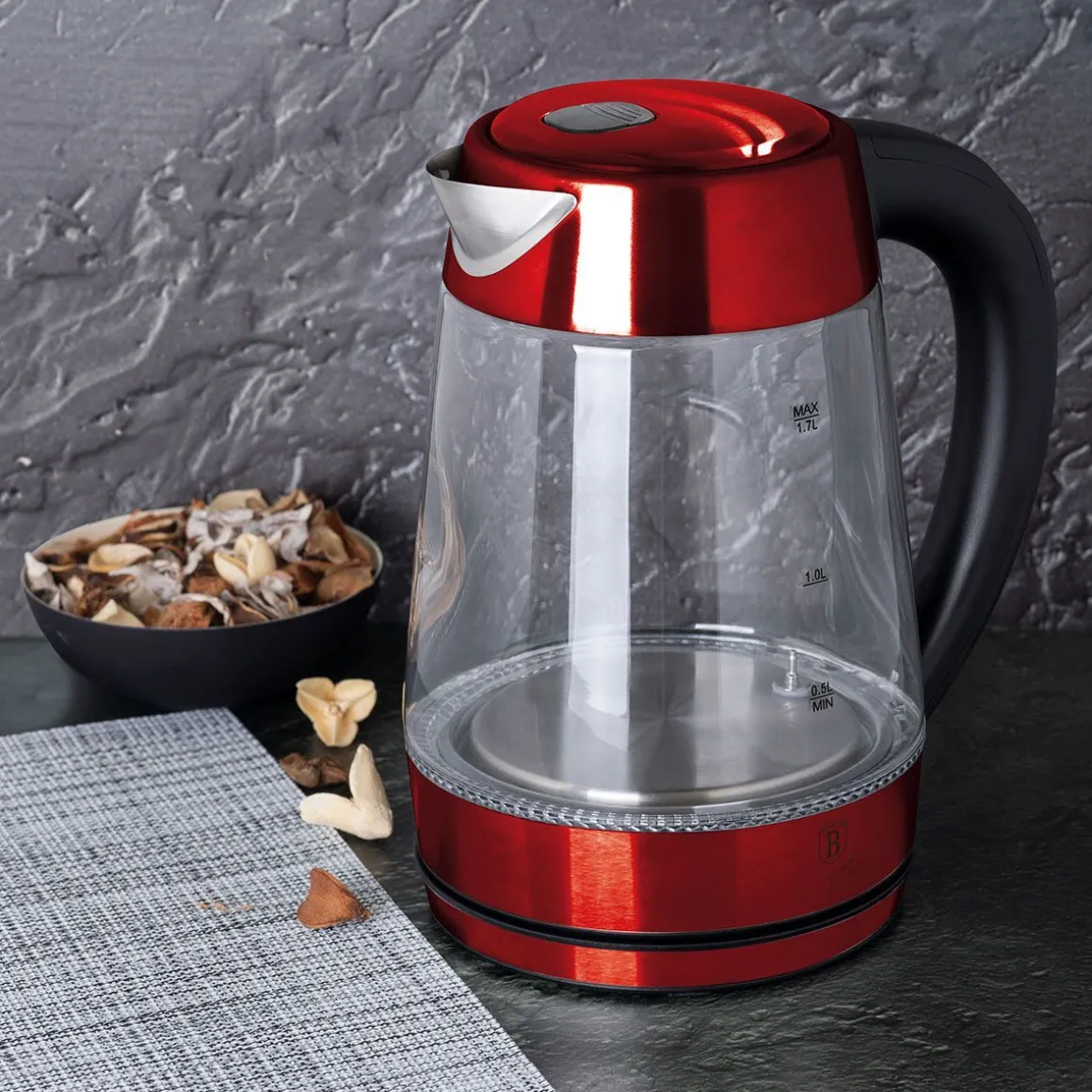 czajnik_elektryczny_burgu_0.webp Czajnik Elektryczny Burgundy Z Regulacja Temperatury 1,7 L