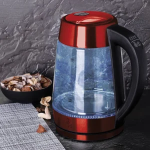 Czajnik Elektryczny Burgundy Z Regulacja Temperatury 1,7 L