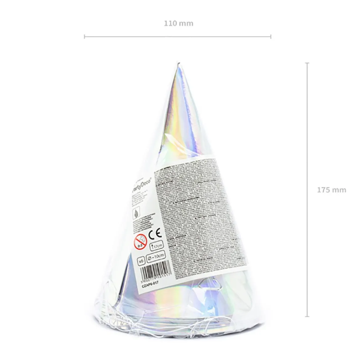 czapeczki_opal__szt__cm_2.webp Czapeczki Opal 6 Szt. 16 Cm