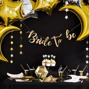 Dekoracja Stars Do Muffinek Zlote Gwiazdki 6 Szt. 11,5 Cm