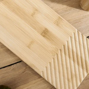 Deska Bambou Z Nozykiem Do Sera 38X15Cm