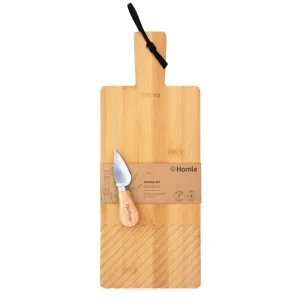 Deska Bambou Z Nozykiem Do Sera 38X15Cm