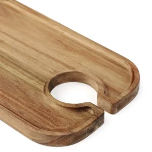 Deska Mooka Z Uchwytem Na Kieliszek 15X25Cm