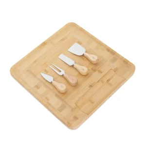 Deska Rumi Do Serwowania Z 4 Nozykami 32X32 Cm