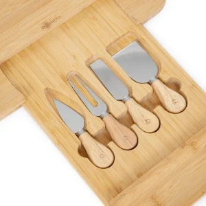 Deska Rumi Do Serwowania Z 4 Nozykami 32X32 Cm