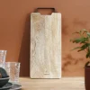 Deska Soser Mango Drewniana Z Metalowym Uchwytem 41X18 Cm