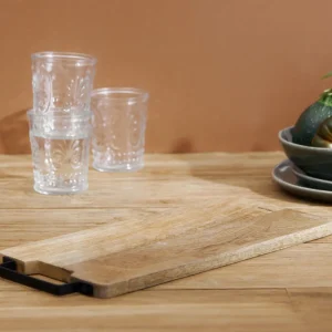 Deska Soser Mango Drewniana Z Metalowym Uchwytem 41X18 Cm