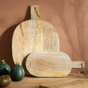 Deska Soser Mango Drewniana Z Uchwytem 42X27 Cm