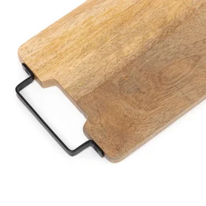Deska Soser Mango Drewniana Z Metalowym Uchwytem 41X18 Cm
