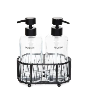 Dozownik Glad Szklany, 2 Szt. 17X20 Cm