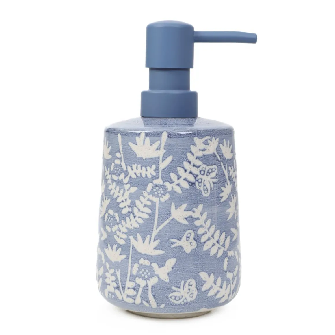 dozownik_mirabel_niebiesk_1.webp Dozownik Mirabel Niebieski We Wzory 8.5X8.5X17 Cm