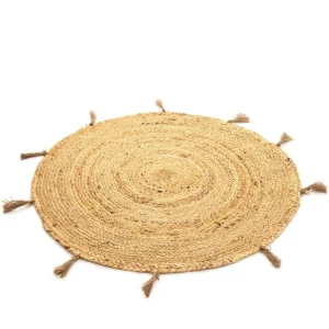 Dywan Alana Jutowy Okragly 80 Cm