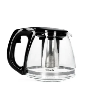 Dzbanek Melzo Z Zaparzaczem Do Kawy I Herbaty Czarny 1,4 L