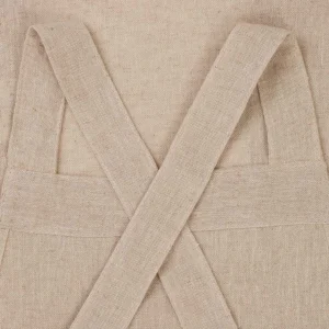 Fartuch Dzieciecy Monez Crossback Domieszka Lnu Bezowy 40X60Cm