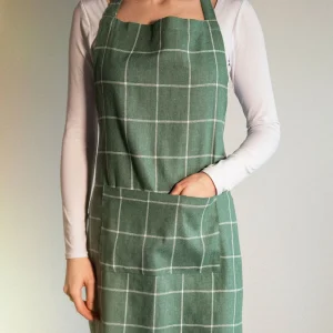 Fartuch Kuchenny Morgan Zielony W Krate 60X80 Cm