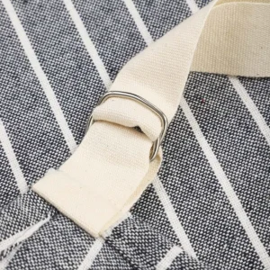 Faruch Kuchenny Makely Bawelniany Niebieski W Paski 60X80 Cm