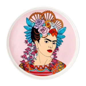 Filizanka Frida Kahlo Ze Spodkiem Fioletowa 0,2 L