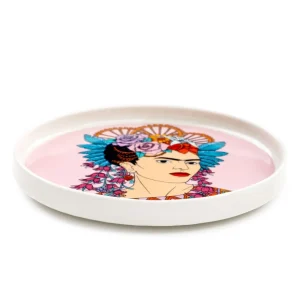 Filizanka Frida Kahlo Ze Spodkiem Fioletowa 0,2 L