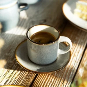 Filizanka Larisa Do Espresso Ze Spodkiem Smietankowa 0,08 L