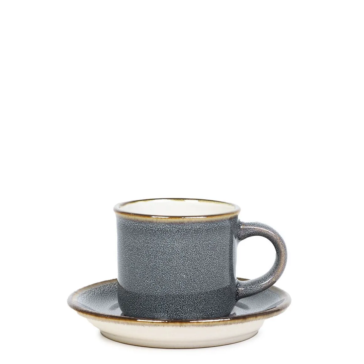 filizanka_larisa_do_espre_1-1.webp Filizanka Larisa Do Espresso Ze Spodkiem Szara 0,08 L