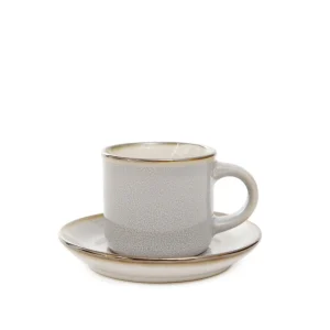 Filizanka Larisa Do Espresso Ze Spodkiem Smietankowa 0,08 L