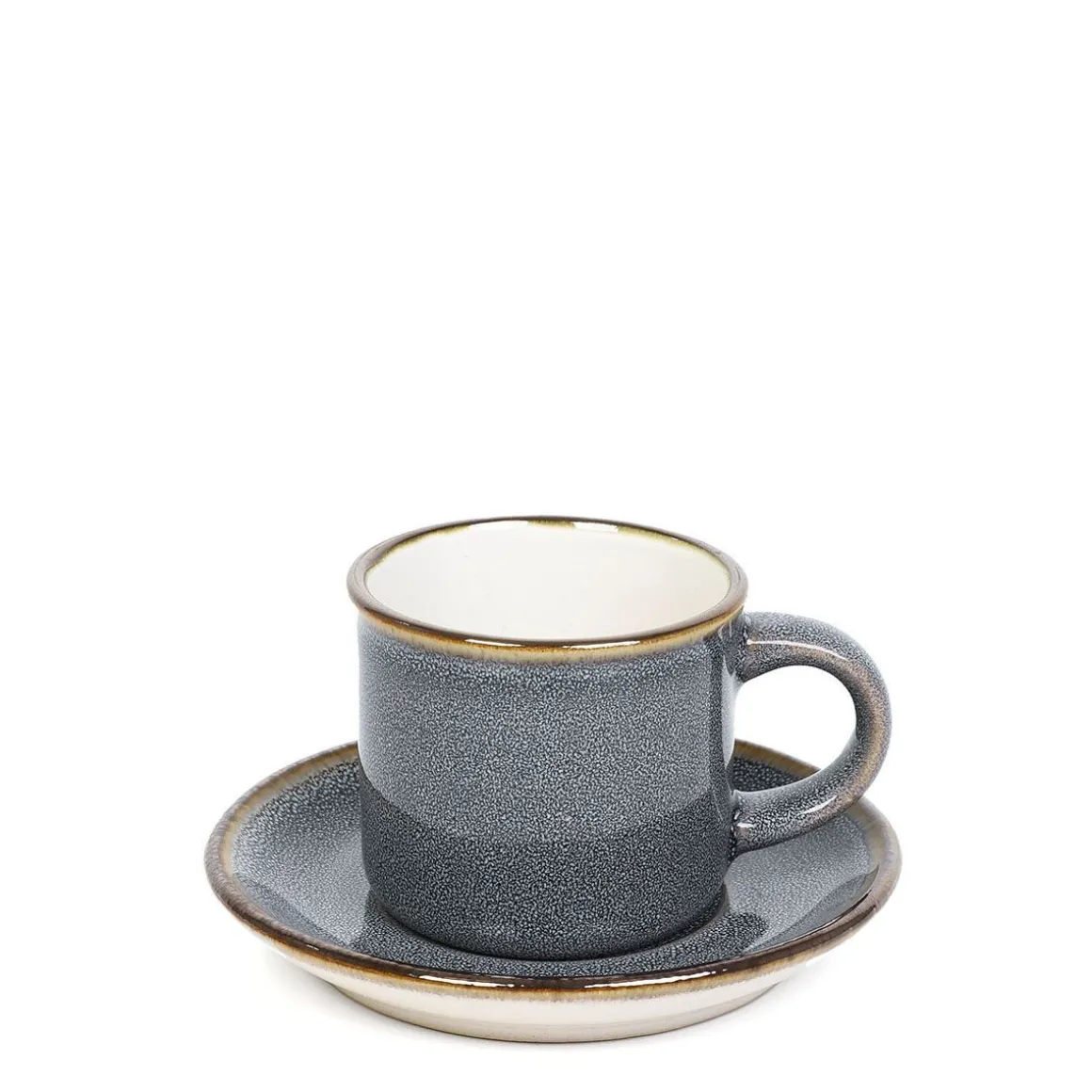 filizanka_larisa_do_espre_2-1.webp Filizanka Larisa Do Espresso Ze Spodkiem Szara 0,08 L