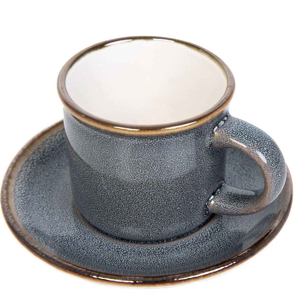 filizanka_larisa_do_espre_3-1.webp Filizanka Larisa Do Espresso Ze Spodkiem Szara 0,08 L