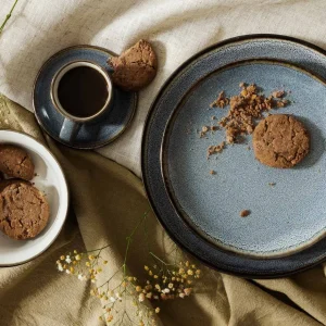 Filizanka Larisa Do Espresso Ze Spodkiem Szara 0,08 L