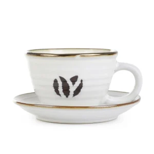 Filizanka Mosha Ze Spodkiem Z Ziarenkiem Kawy 0,1 L