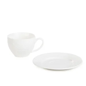 Filizanka Sylia Mala Biala Z Ornamentem 0,09 L