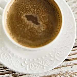 Filizanka Sylia Mala Biala Z Ornamentem 0,09 L