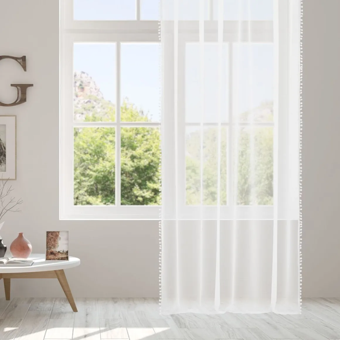 firanka_adi_z_pomponikami_1-5.webp Firanka Adi Z Pomponikami Biala 140X250 Cm