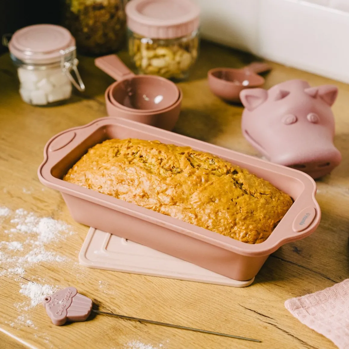 forma_easy_bake_prostokat_0.webp Forma Easy Bake Prostokatna Silikonowa 30X14 Cm