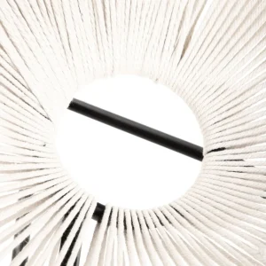 Fotel Acapulco Bliss Makrama Ecru 93X73X85 Cm