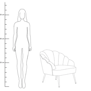 Fotel Ariel 65X71X76 Cm
