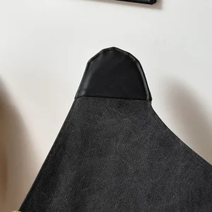 Fotel Butterfly Z Metalowa Rama - Czarna Tkanina 70X80X102 Cm