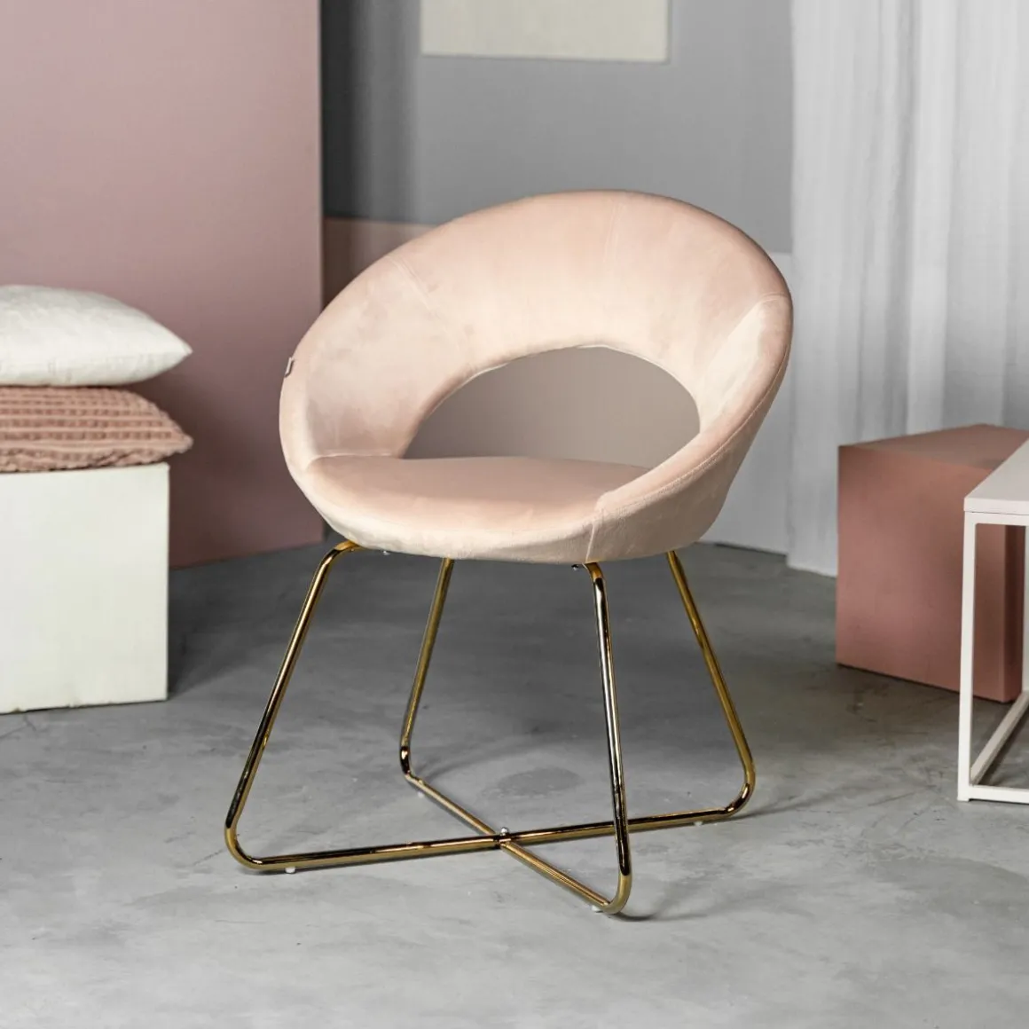 fotel_jared_welurowy_jasn_0.webp Fotel Jared Welurowy Jasno 73X47X84 Cm