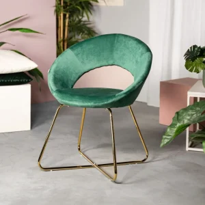 Fotel Jared Welurowy 73X47X84 Cm