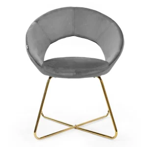 Fotel Jared Welurowy 73X47X84 Cm