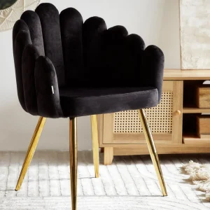 Fotel Lana Welurowy 56X55X83 Cm