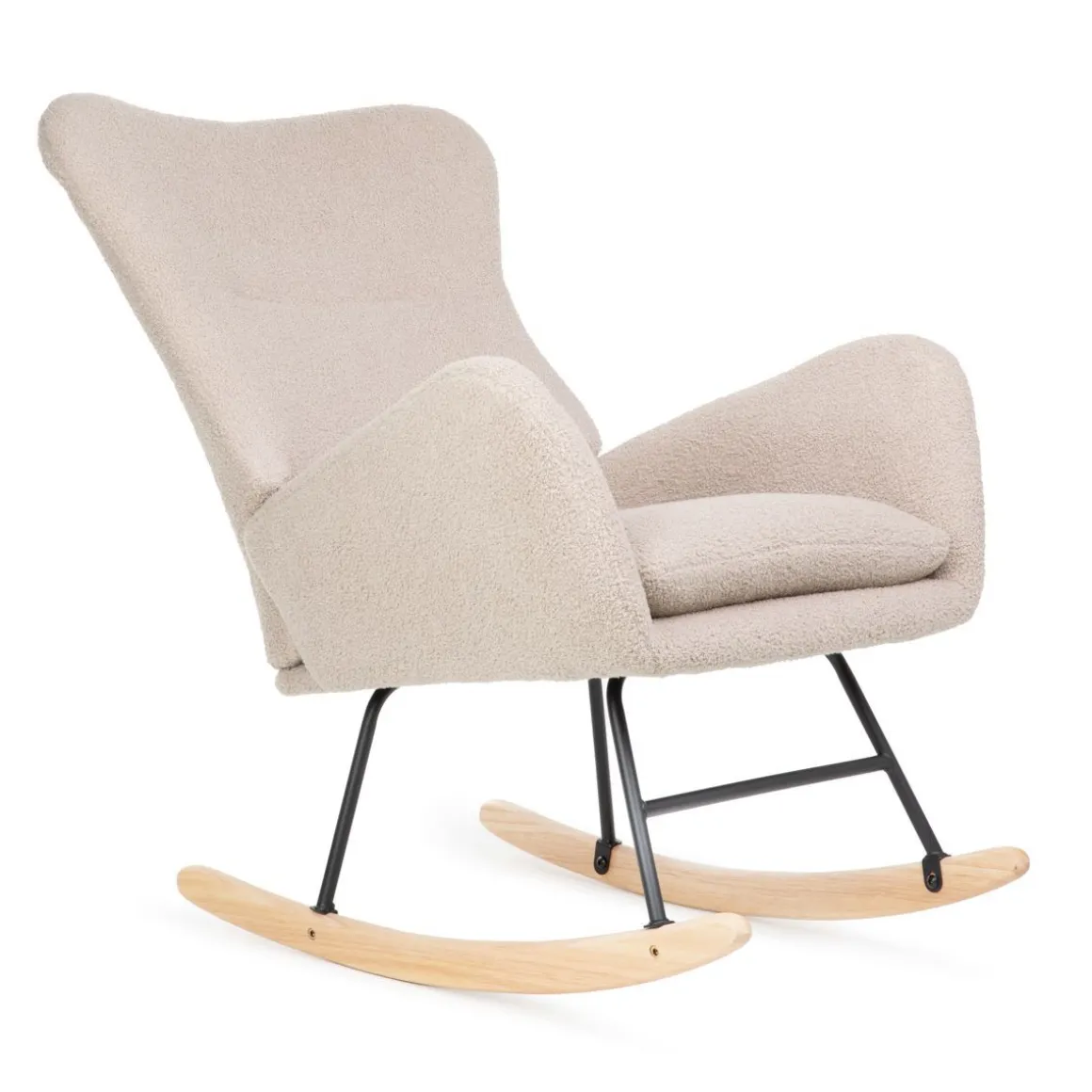 fotel_lunnie_bujany_w_tka_1.webp Fotel Lunnie Bujany W Tkaninie Teddy Boucle 67X78X92 Cm