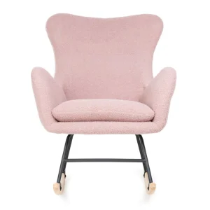 Fotel Lunnie Bujany W Tkaninie Teddy Boucle 67X78X92 Cm