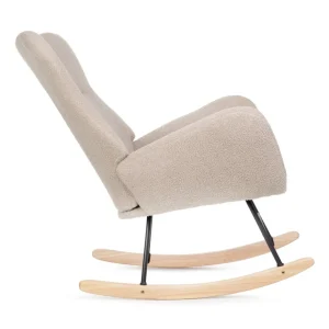 Fotel Lunnie Bujany W Tkaninie Teddy Boucle 67X78X92 Cm